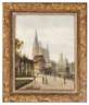 Kaufmann, Karl "Pendants Stadtansichten mit Dom"