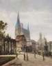 Kaufmann, Karl "Pendants Stadtansichten mit Dom"