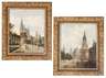 Kaufmann, Karl "Pendants Stadtansichten mit Dom"