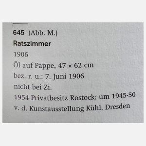 Sterl, Robert "Interieur-Ratszimmer"