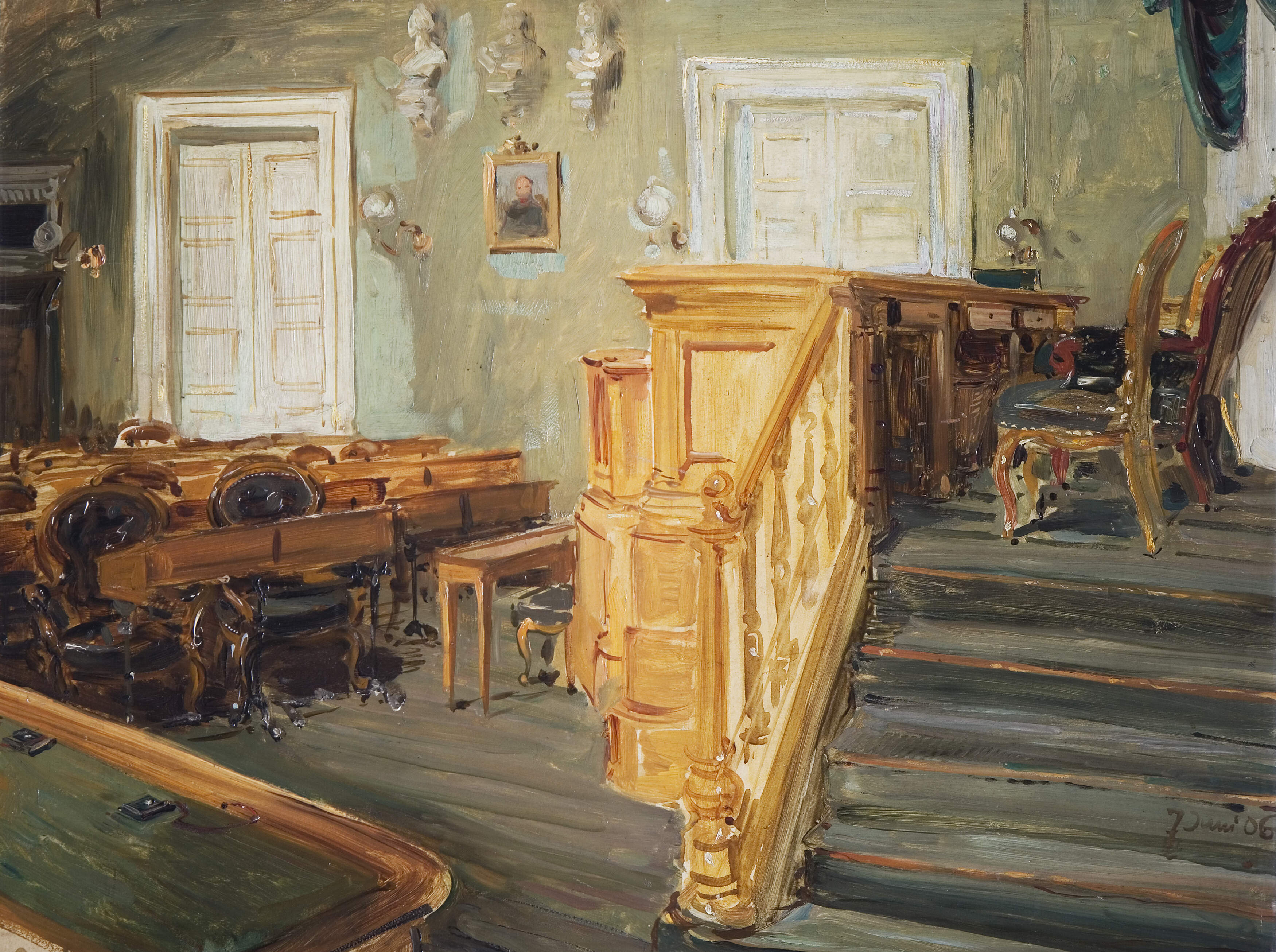 Sterl, Robert "Interieur-Ratszimmer"