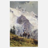 Kameke, Otto von "Jungfrau in den Berner Alpen"111