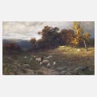 Splitgerber, August "Schafherde in romantischer Landschaft"111