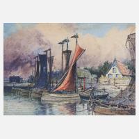 Staschus, Daniel "Fischerboote in Nidden"111