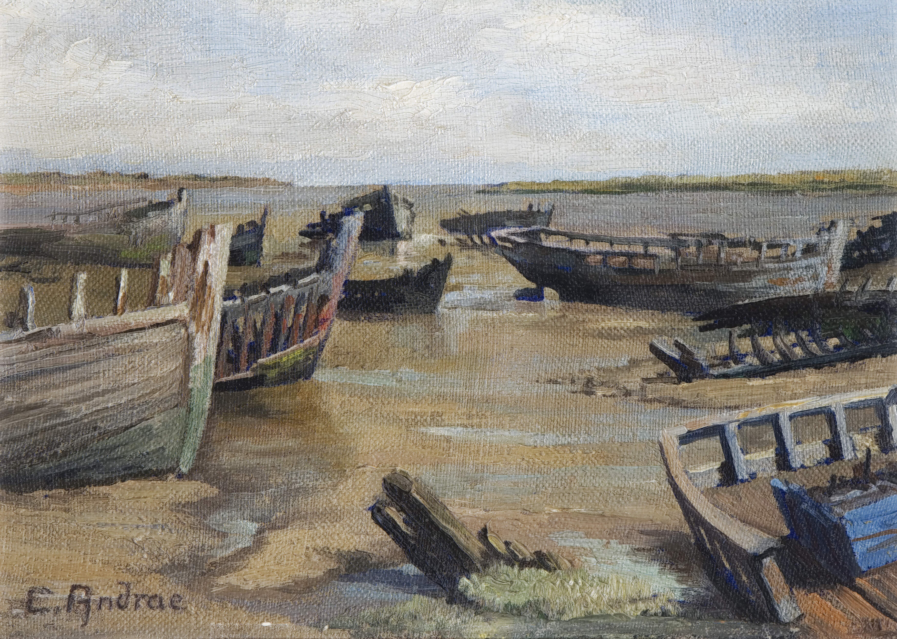 Andrae, Elisabeth "Boote im Bodden"
