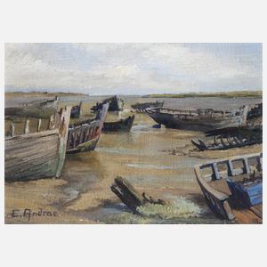 Andrae, Elisabeth "Boote im Bodden"
