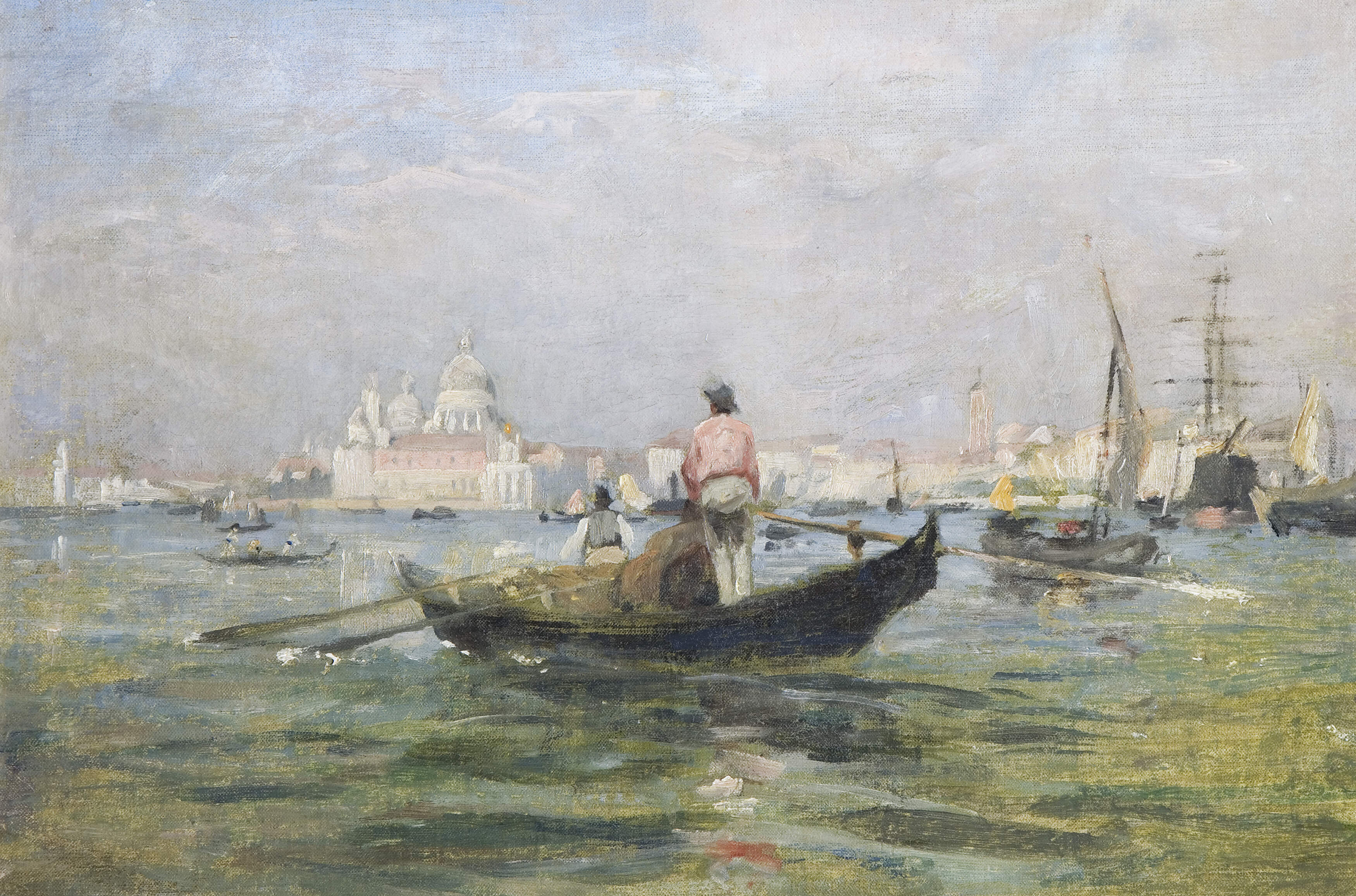 Landschaftsmaler Ende 19. Jahrhundert "Venedig"