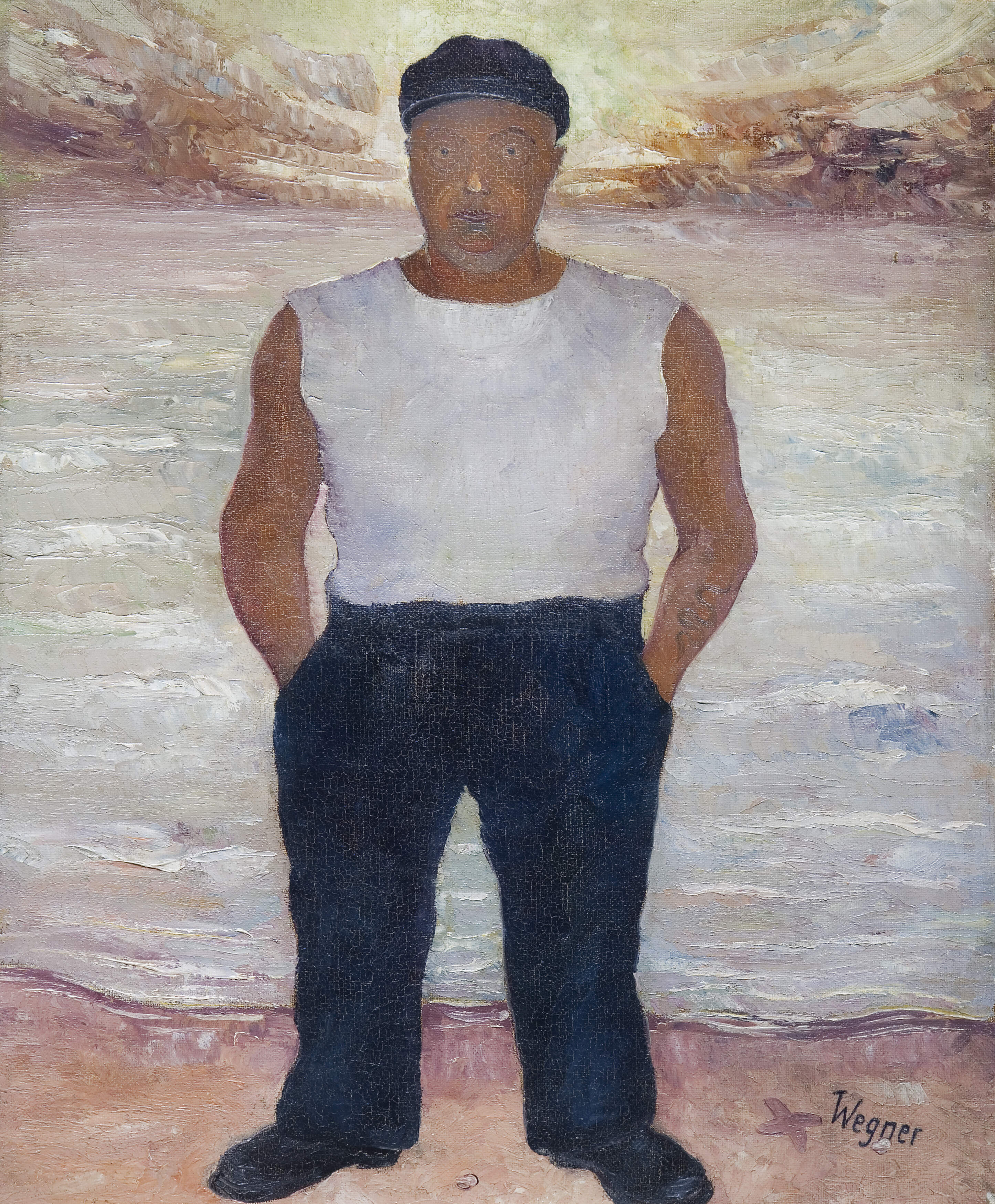 Wegner, Erich "Matrose am Strand"