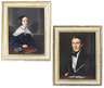 Bildnismaler um 1840 "Pendants Bremer Porträts"