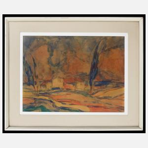 Kaus, Max "Landschaft im Abendrot"
