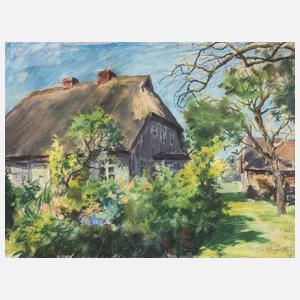 Richter-Lefensdorf, Hugo "Fischerhaus auf dem Darß"
