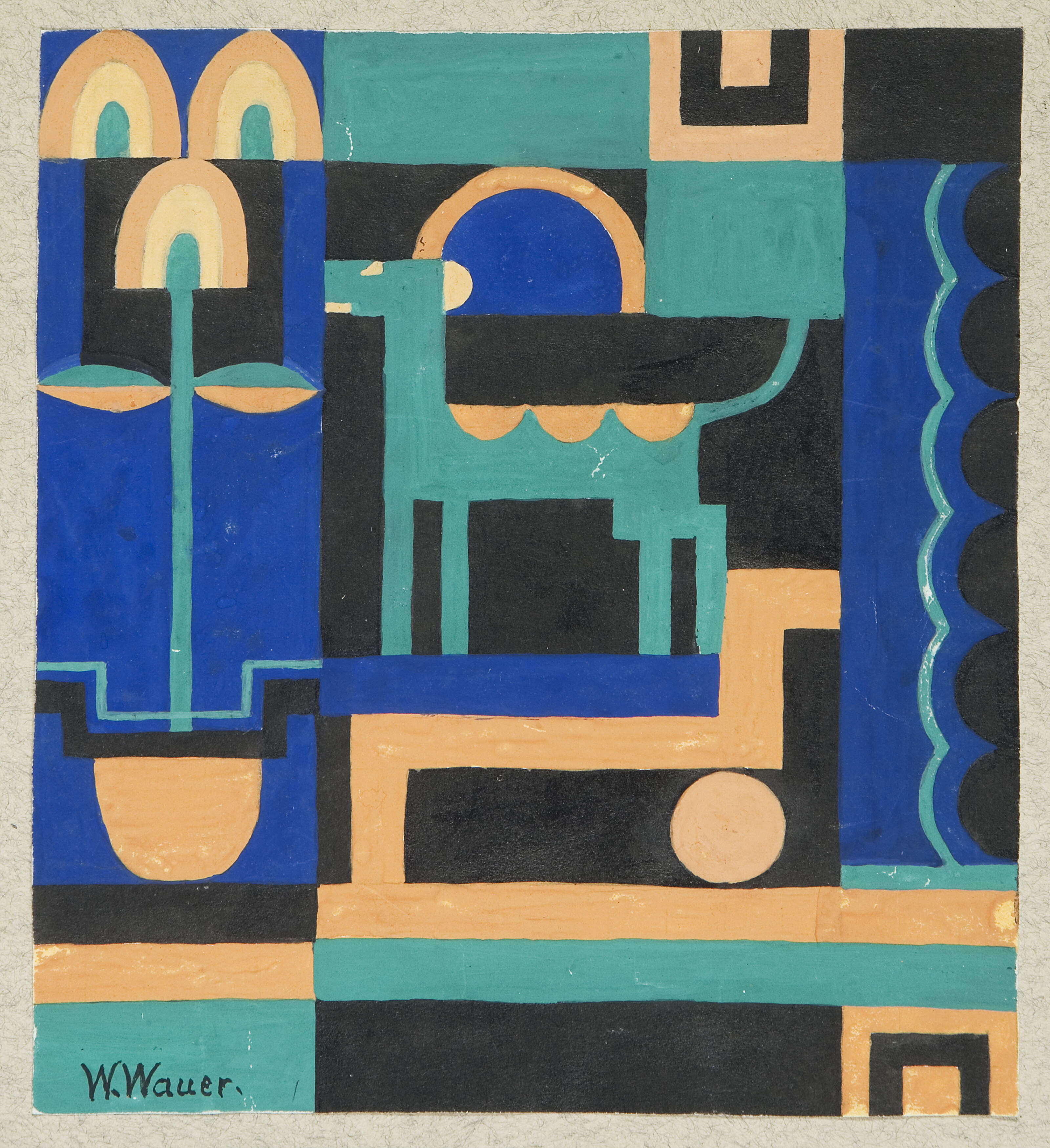 Wauer, William "Geometrische Komposition"