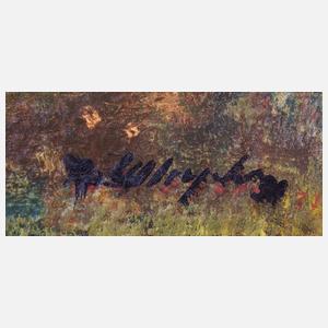 Ullrych, Bohumil "Ruhende Mädchen in Landschaft"