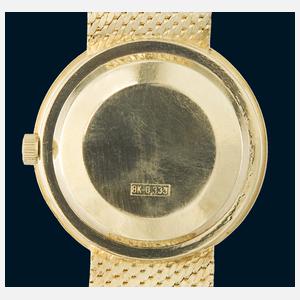 Gold-Armbanduhr, Meister-Anker mit Junghans-Werk