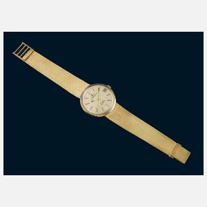 Gold-Armbanduhr, Meister-Anker mit Junghans-Werk
