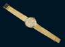 Gold-Armbanduhr, Meister-Anker mit Junghans-Werk