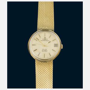 Gold-Armbanduhr, Meister-Anker mit Junghans-Werk