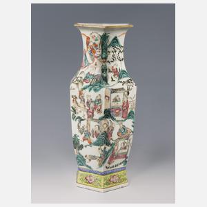 Große China-Vase, Qing-Dynastie 19. Jahrhundert