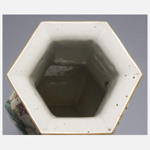 Große China-Vase, Qing-Dynastie 19. Jahrhundert