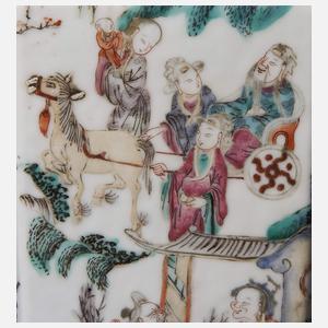 Große China-Vase, Qing-Dynastie 19. Jahrhundert