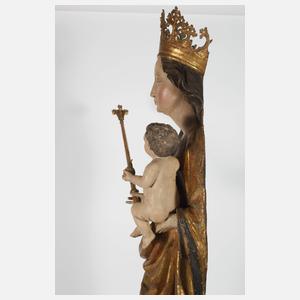 Spätgotische Mondsichelmadonna