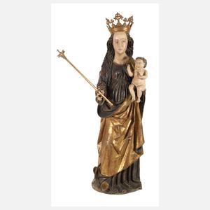 Spätgotische Mondsichelmadonna