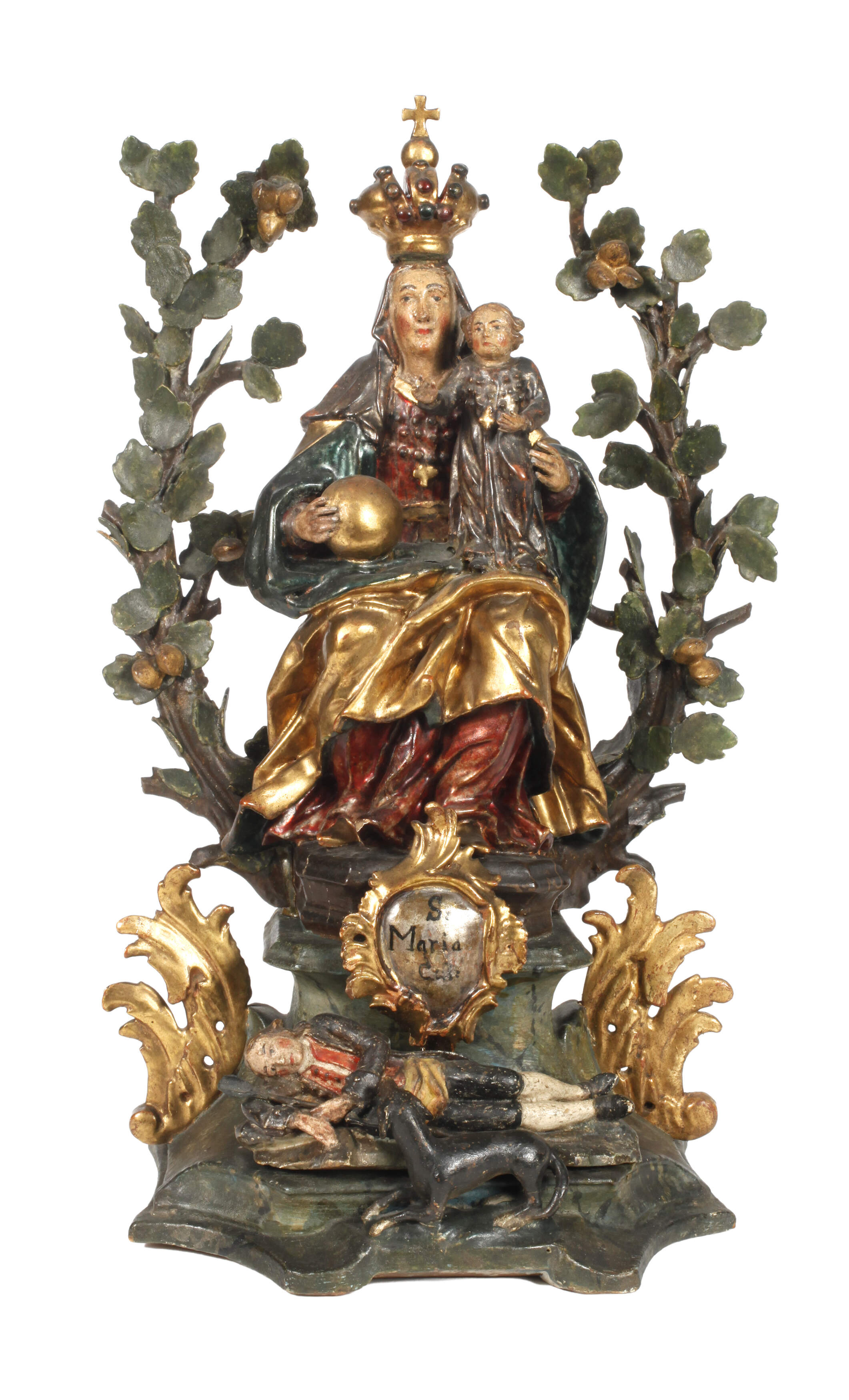 Maria im Eichenkranz