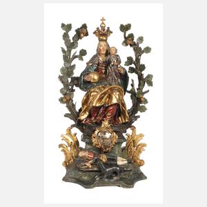 Maria im Eichenkranz