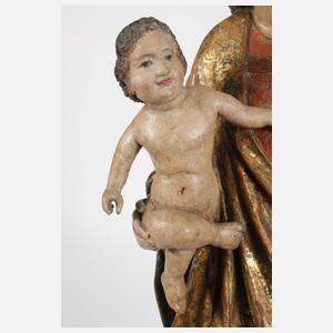 Spätgotische Madonna mit Kind