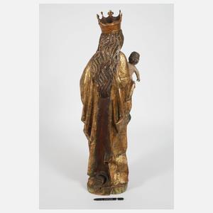 Spätgotische Madonna mit Kind