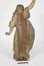 Heiligenfigur mit Flammenschwert