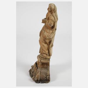 Geschnitzte Heiligenfigur