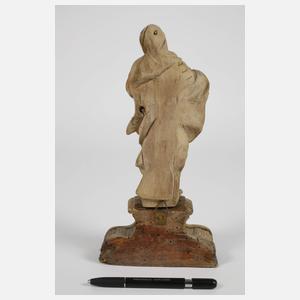 Geschnitzte Heiligenfigur