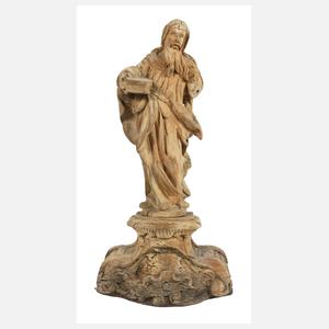 Geschnitzte Heiligenfigur