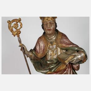 Geschnitzte Heiligenfigur