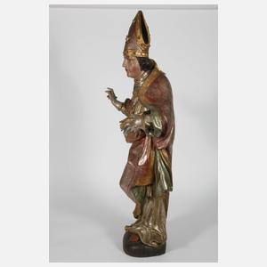 Geschnitzte Heiligenfigur