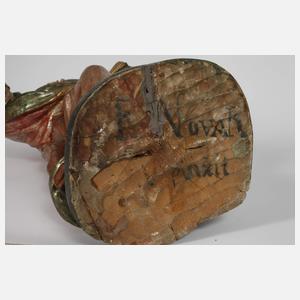 Geschnitzte Heiligenfigur
