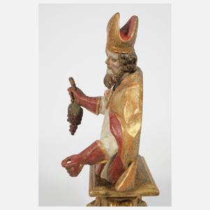 Geschnitzte Heiligenfigur