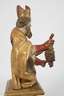 Geschnitzte Heiligenfigur