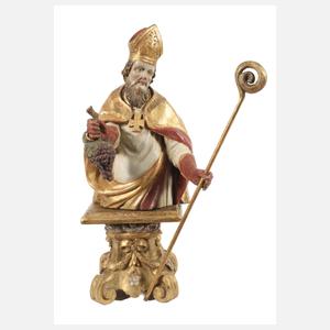 Geschnitzte Heiligenfigur