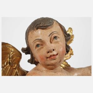 Putto im Fluge