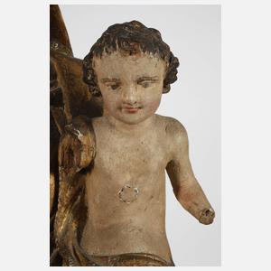 Geschnitzte Madonna