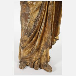 Geschnitzte Madonna