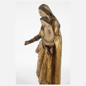 Geschnitzte Madonna