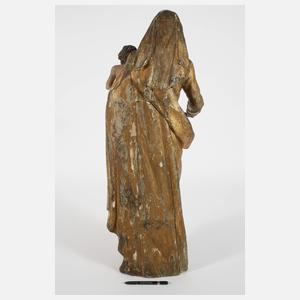 Geschnitzte Madonna