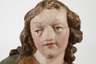 Geschnitzte Heiligenfigur