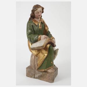 Geschnitzte Heiligenfigur