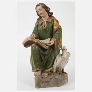 Geschnitzte Heiligenfigur