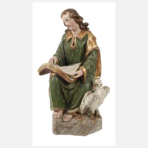 Geschnitzte Heiligenfigur