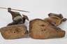 Geschnitztes Figurenpaar